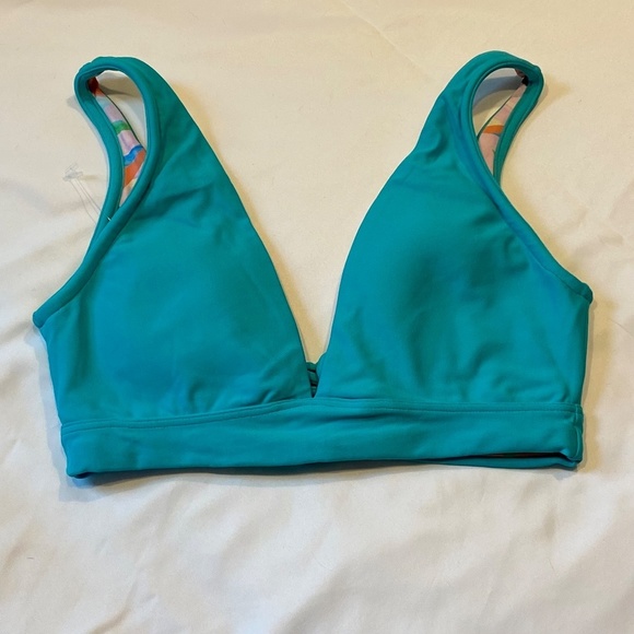 New! Maaji reversible aquatic allure bikini top tropical floral 14447 - Picture 12 of 16